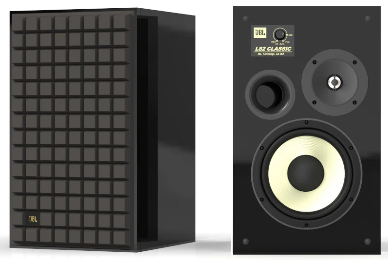 JBL L82 Classic 2-Way Bookshelf Loudspeaker Pair (Black Gloss)