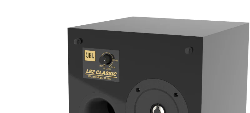 JBL L82 Classic 2-Way Bookshelf Loudspeaker Pair (Black Gloss) - Image 3