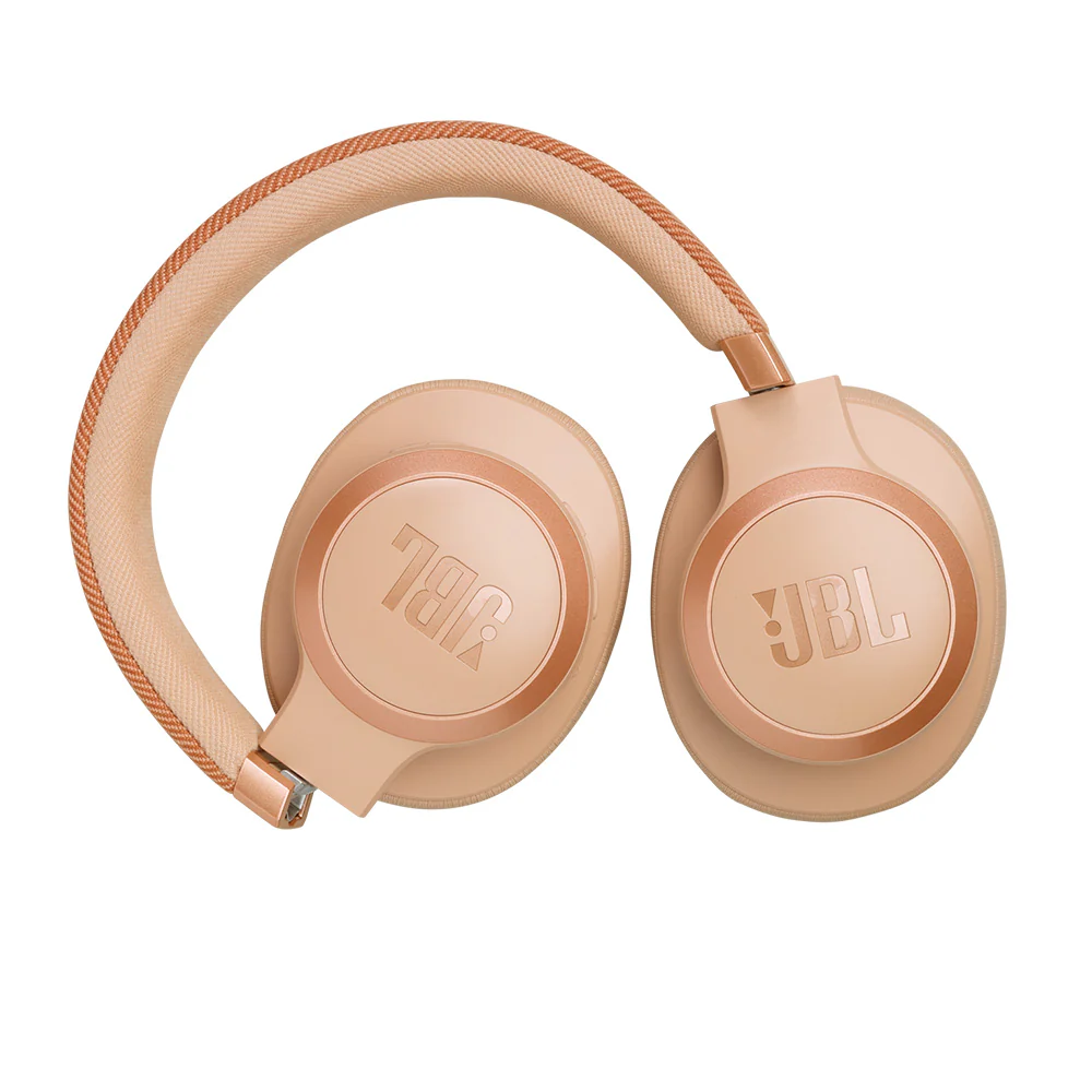 JBL Live 770NC Wireless Over Ear Noise Cancelling Headphone (Sandstone) - Image 6