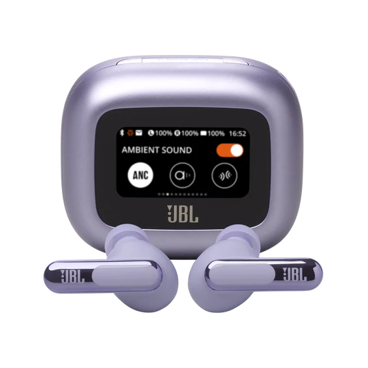 JBL Live Beam 3 True Wireless Noise-Cancelling Closed-Stick Earbuds Bundle with gSport Case - Image 8