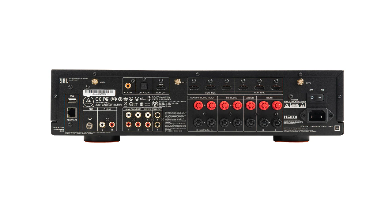 JBL MA710 7.2 Channel 8K AV Receiver - Image 4