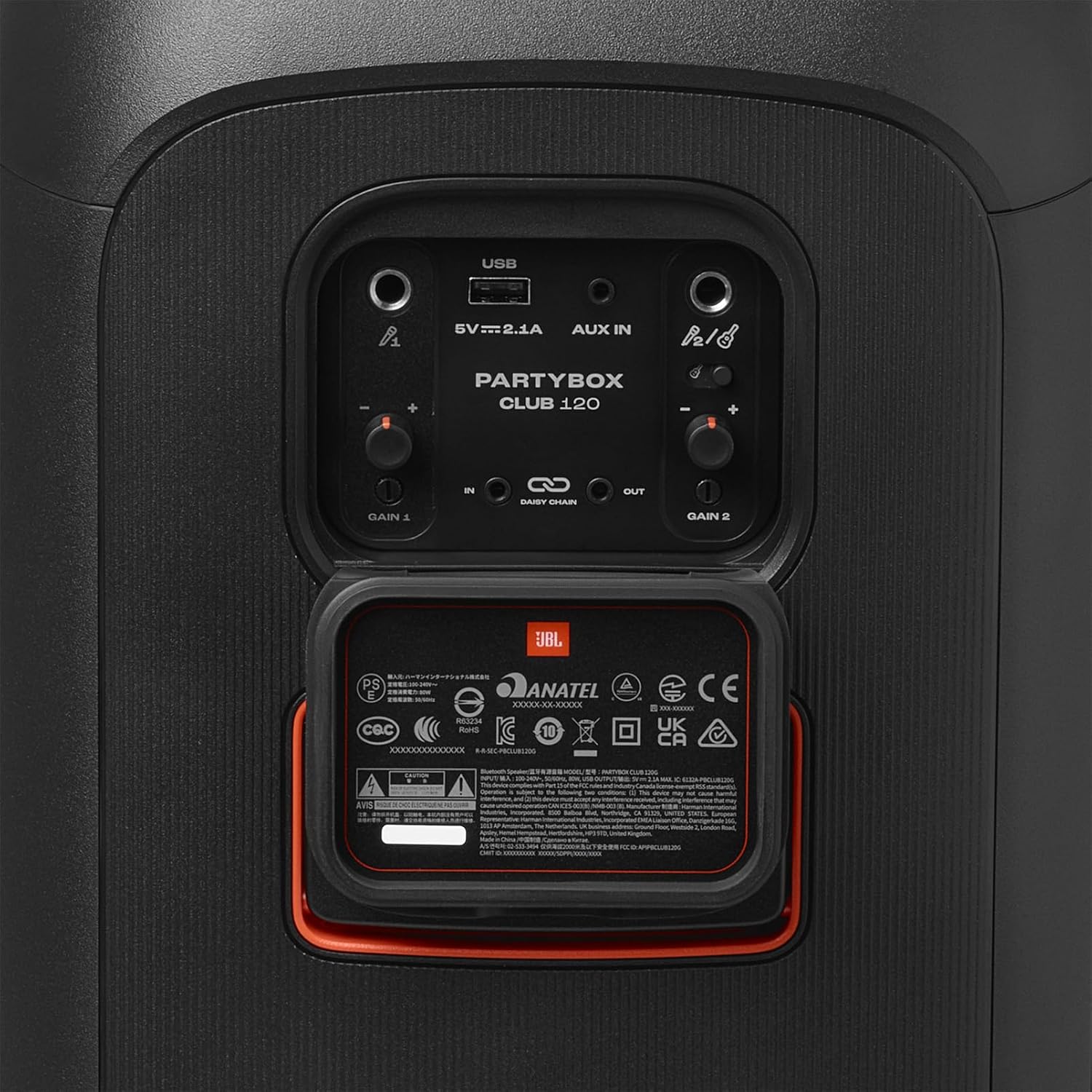 JBL PARTYBOX Club 120 Portable Party Speaker Bundle with Additional Battery 200 - Image 7