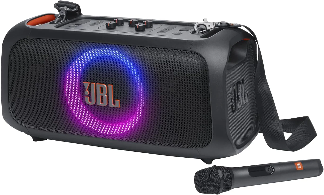 JBL PARTYBOX On-The-Go Essential Portable Party Speaker Bundle with gSport Carry Bag - Image 2