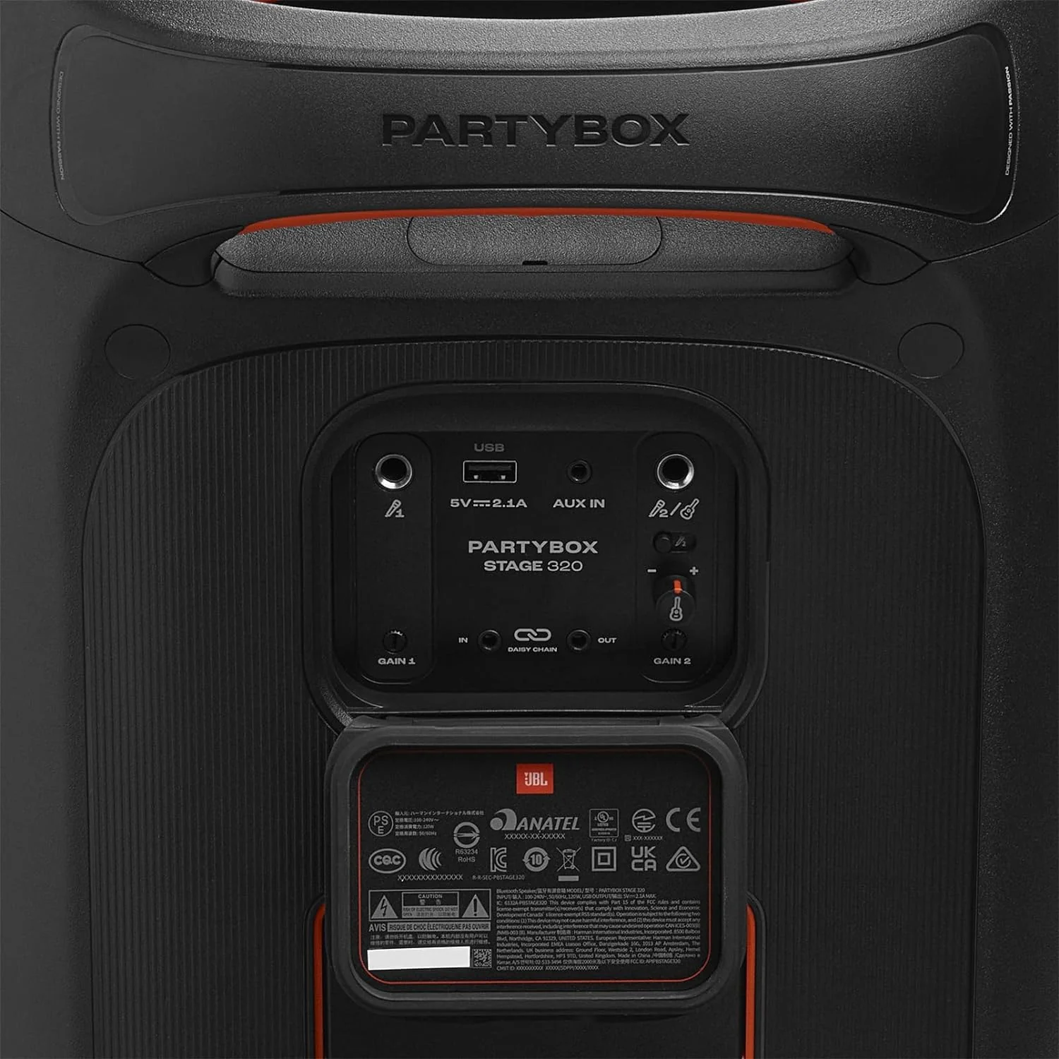 JBL PARTYBOX Stage 320 Portable Party Speaker Bundle with Additional Battery 400 - Image 11