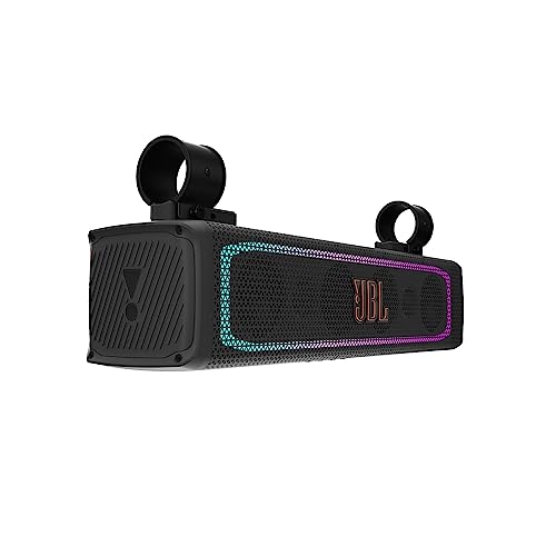 JBL RALLYBAR Powered 21 Inch Bluetooth Soundbar with Built-in 150w RMS Amplifier and Dynamic LED Lighting (Black) - Image 2