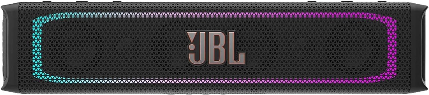 JBL RALLYBAR Powered 21 Inch Bluetooth Soundbar with Built-in 150w RMS Amplifier and Dynamic LED Lighting (Black) - Image 3