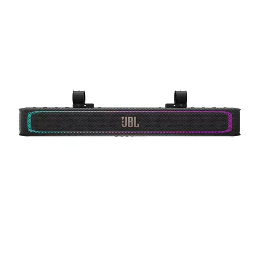 JBL RALLYBAR XL Powered 35 Inch Bluetooth Soundbar with Built-in 300w RMS Amplifier and Dynamic LED Lighting (Black)