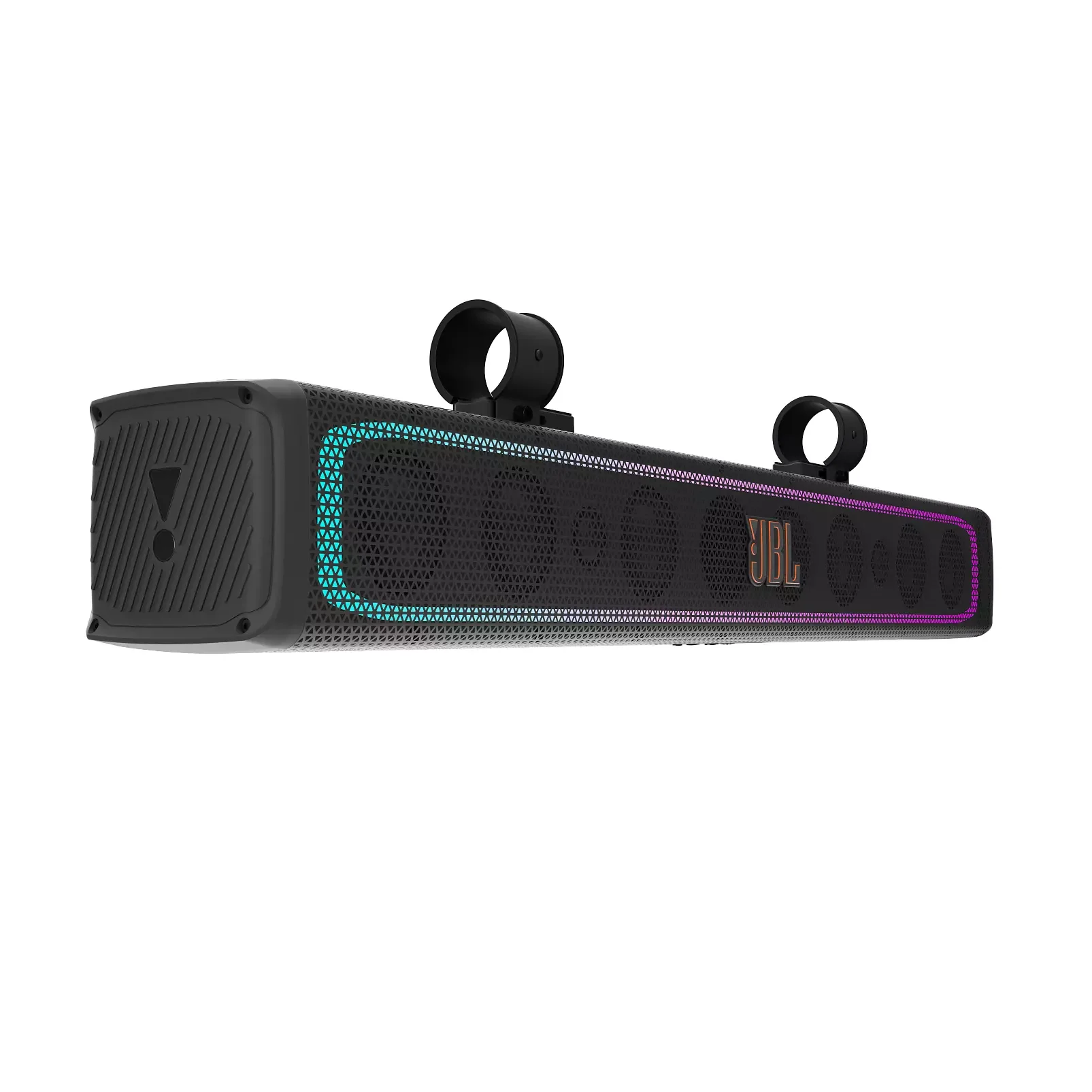 JBL RALLYBAR XL Powered 35 Inch Bluetooth Soundbar with Built-in 300w RMS Amplifier and Dynamic LED Lighting (Black) - Image 2