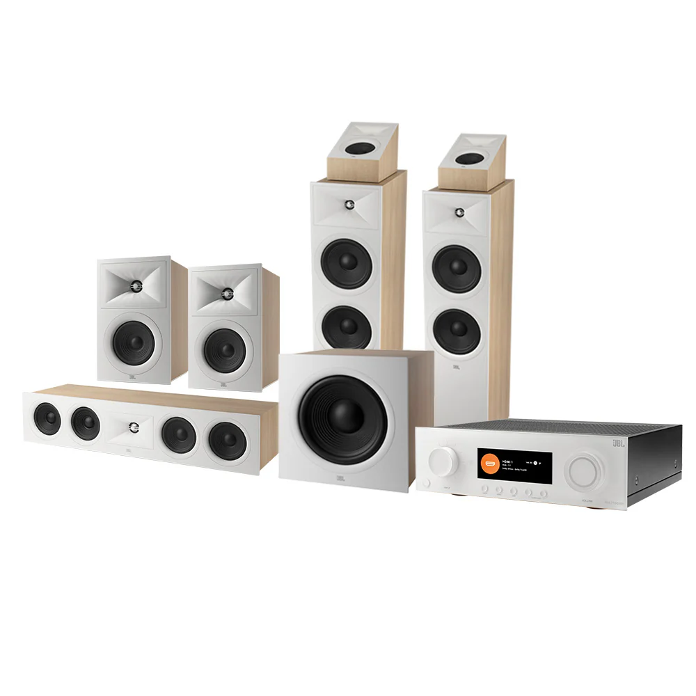 JBL Stage 2 5.1.2 Home Theater System with 12 in Sub and 125 Watts/Channel Receiver - Image 2