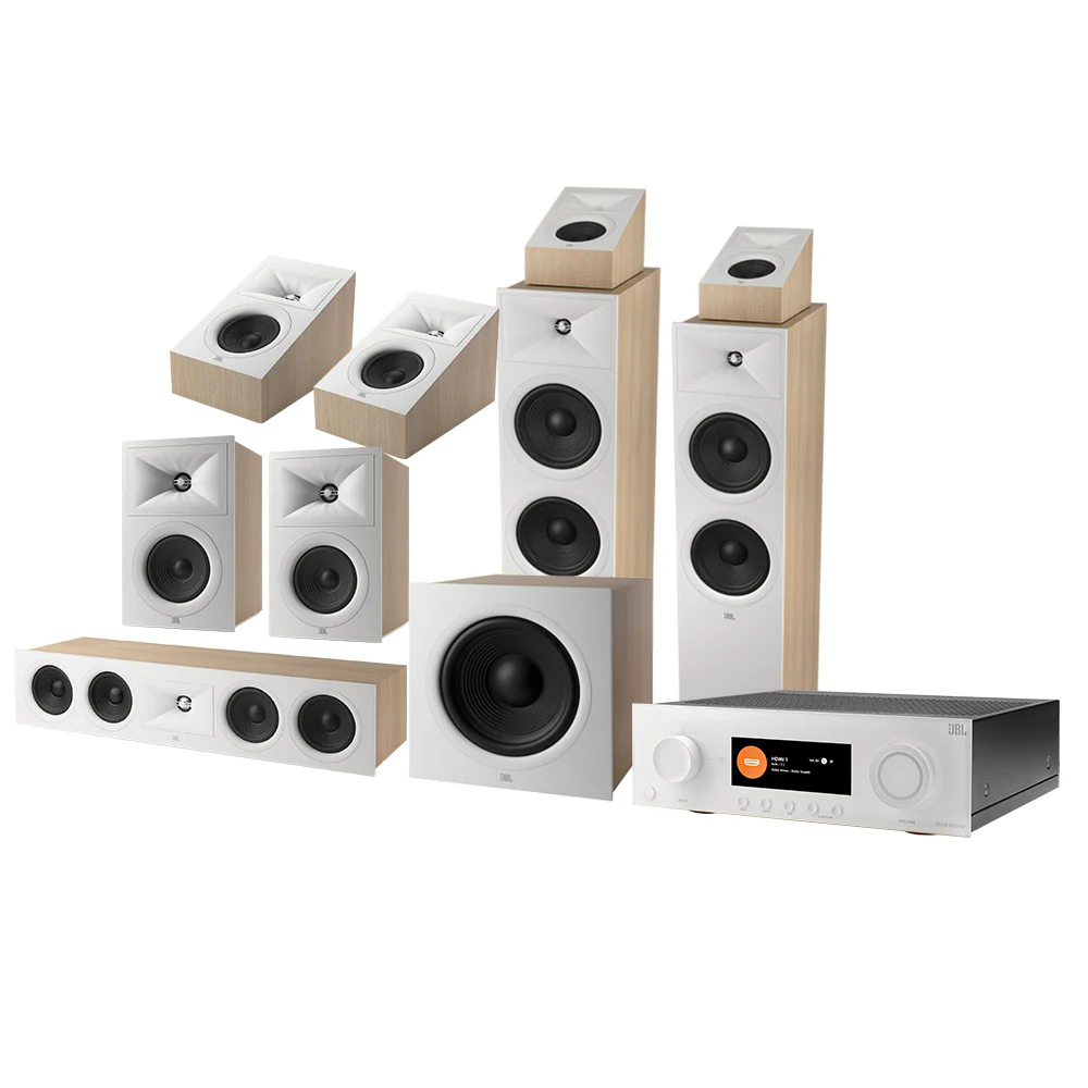 JBL Stage 2 5.1.4 Home Theater System with 12 in Sub and 140 Watts/Channel Receiver - Image 2