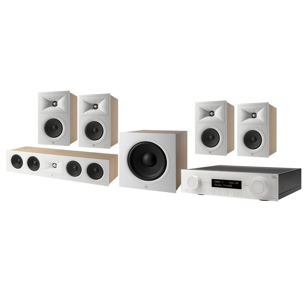 JBL Stage 2 5.1 Home Theater System with 10 in Sub and 75 Watts/Channel Receiver - Image 2