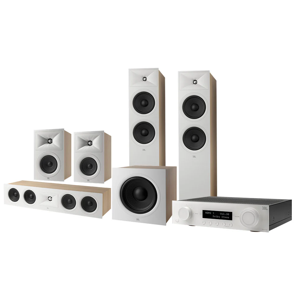 JBL Stage 2 5.1 Home Theater System with 12 in Sub and 100 Watts/Channel Receiver - Image 2