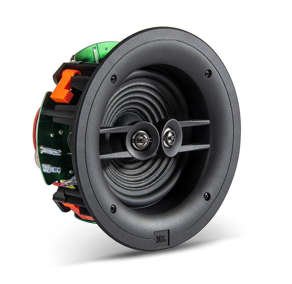 JBL Stage 2 Architectural 260CDT 2-Way 6.5 Inch Dual Tweeter In-Ceiling Loudspeaker - Each (Black) - Image 3