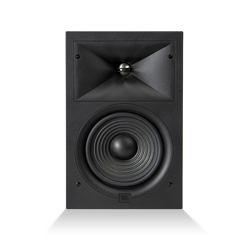 JBL Stage 2 Architectural 260W 2-Way 6.5 Inch In-Wall Loudspeaker - Each (Black)