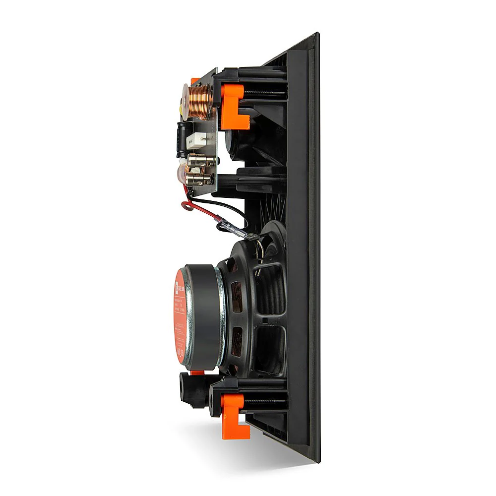 JBL Stage 2 Architectural 260W 2-Way 6.5 Inch In-Wall Loudspeaker - Each (Black) - Image 5