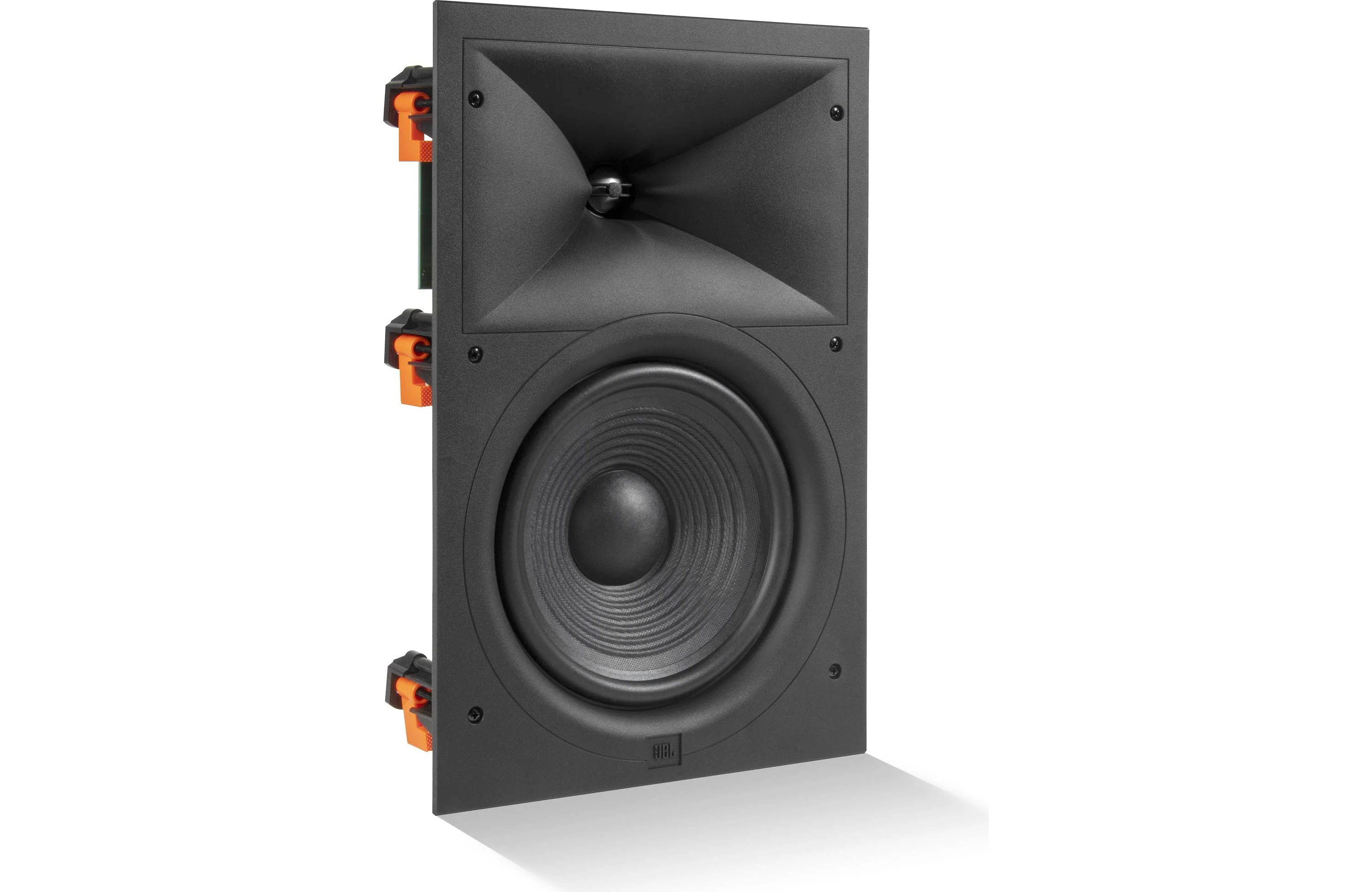 JBL Stage 2 Architectural 280W 2-Way Dual 5.25 Inch In-Wall Loudspeaker - Each (Black) - Image 2