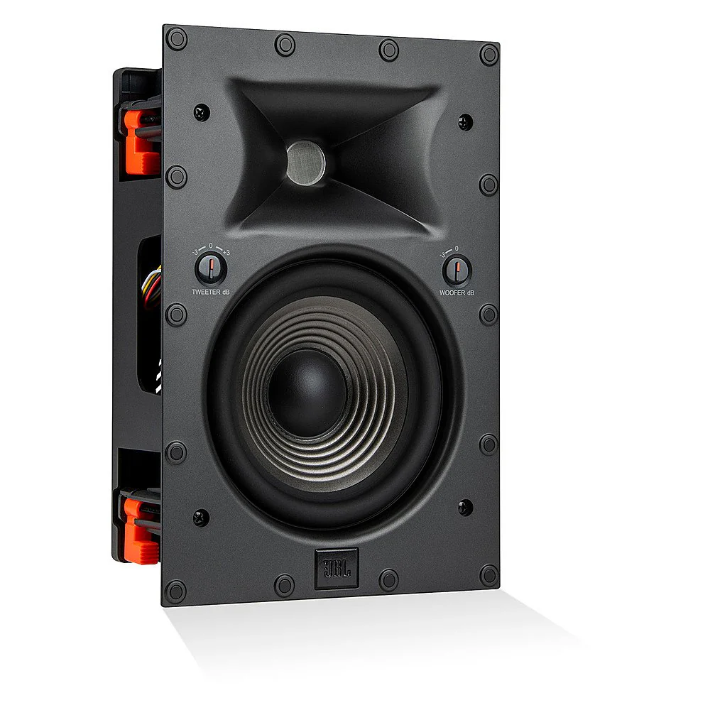 JBL Studio 6 Architectural 6IW 6.5 Inch 2-Way In-Wall Loudspeaker - Each (Black) - Image 2