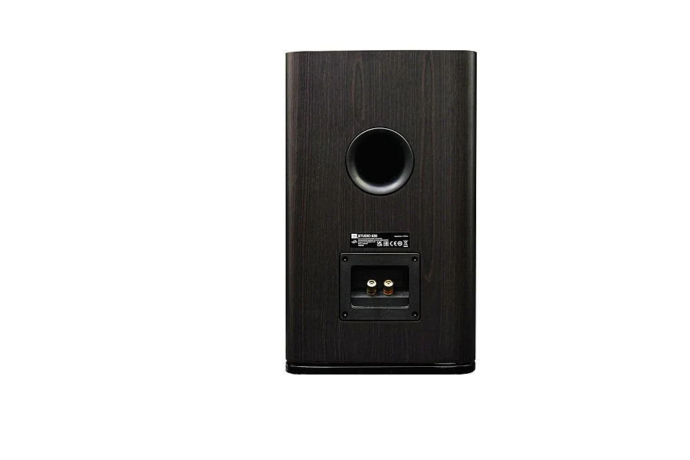 JBL Studio 630 6.5 Inch 2-Way Bookshelf Loudspeaker - Pair (Dark Wood) - Image 5