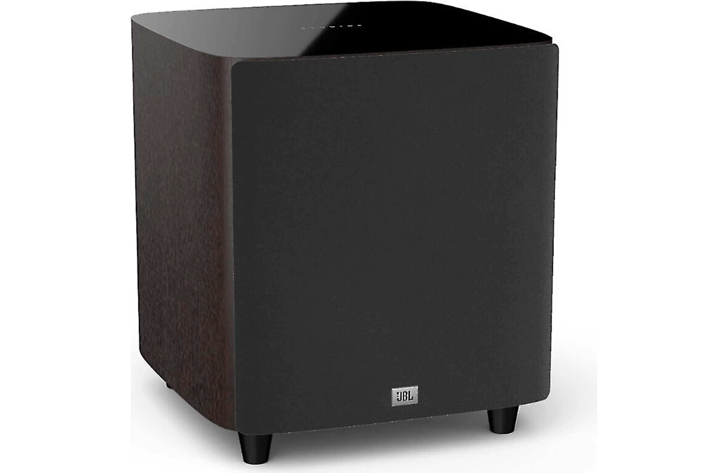 JBL Studio 660P 12 Inch 500W Powered Subwoofer - Each (Dark Wood) - Image 2