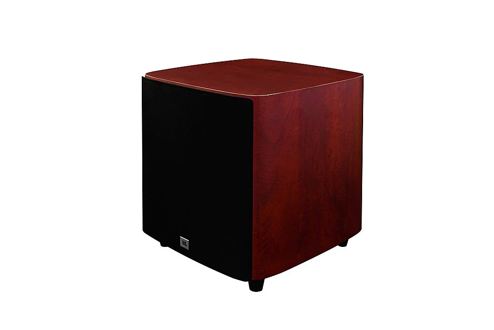 JBL Studio 660P 12 Inch 500W Powered Subwoofer - Each (Dark Wood) - Image 7