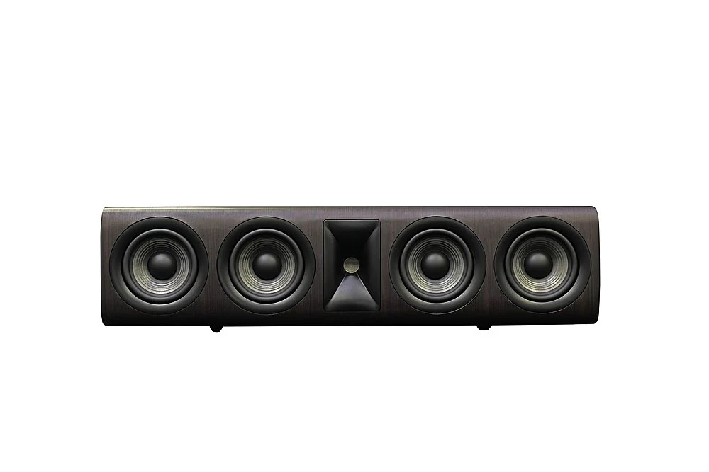JBL Studio 665C Quad 5.25 Inch 2.5-Way Center Channel Loudspeaker - Each (Dark Wood)