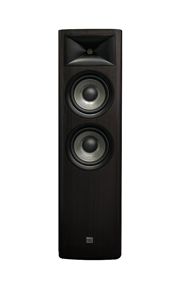 JBL Studio 690 Dual 8 Inch 2.5-Way Floorstanding Loudspeaker - Each (Dark Wood)