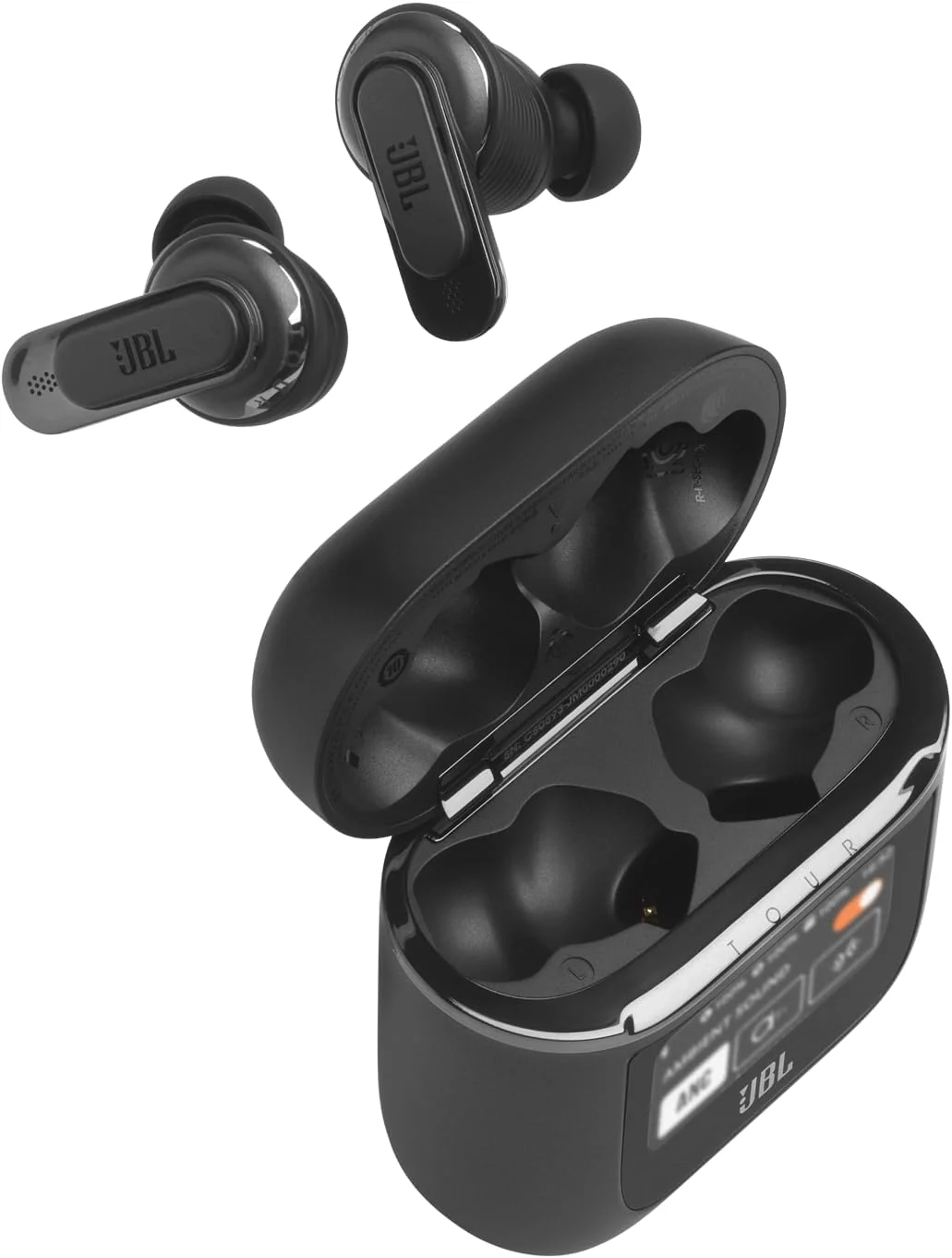 JBL Tour Pro 2 True Wireless Noise Cancelling Earbuds Bundle with gSport Case (Black) - Image 9