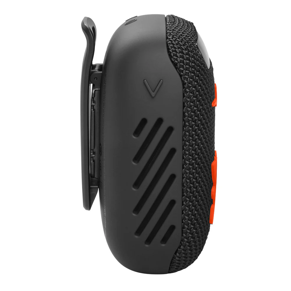 JBL Wind 3 FM Bluetooth Handlebar Speaker (Black/Orange) - Image 9