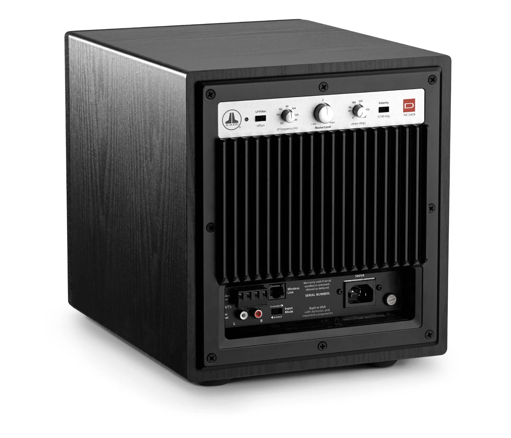 JL Audio Dominion d108 8 Inch Powered Subwoofer - Image 7
