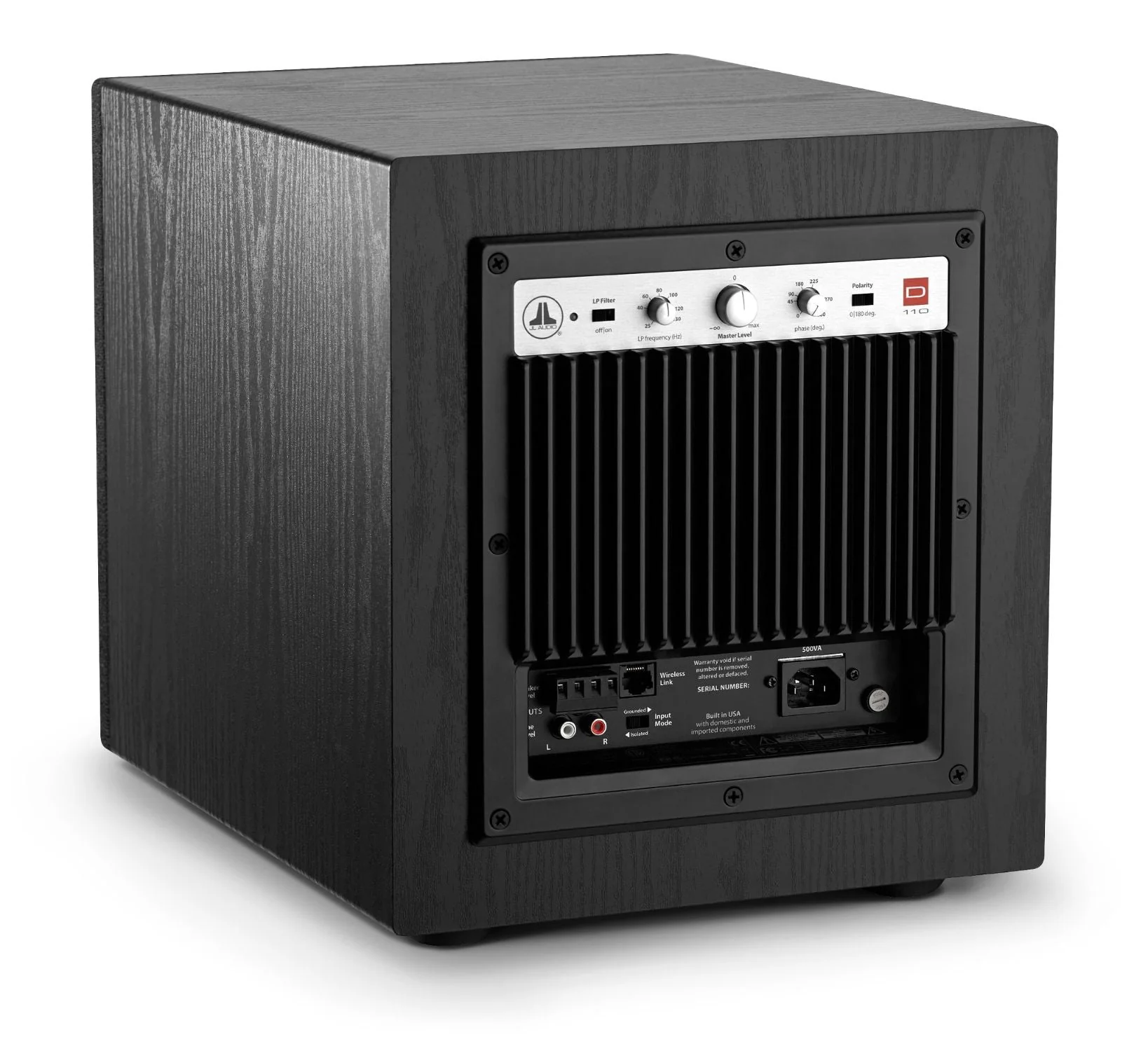 JL Audio Dominion d110 10 Inch Powered Subwoofer - Image 6