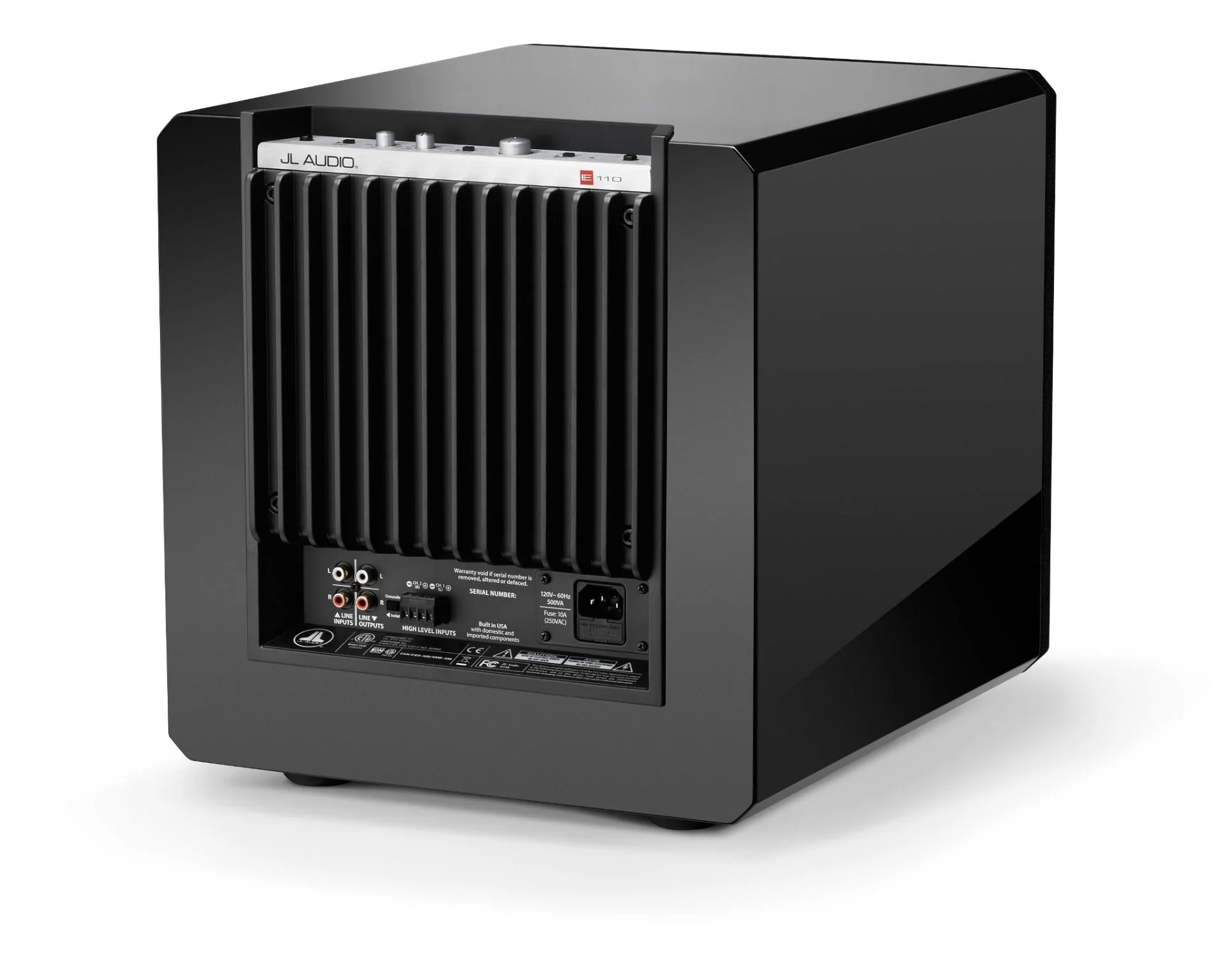 JL Audio E-Sub e110 10 Inch Powered Subwoofer - Image 18