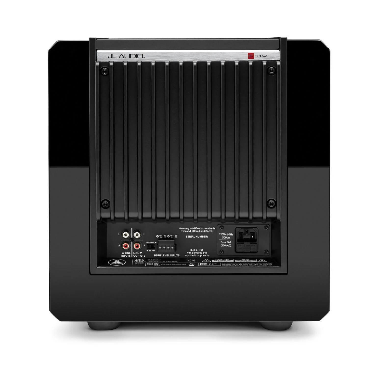 JL Audio E-Sub e110 10 Inch Powered Subwoofer - Image 20