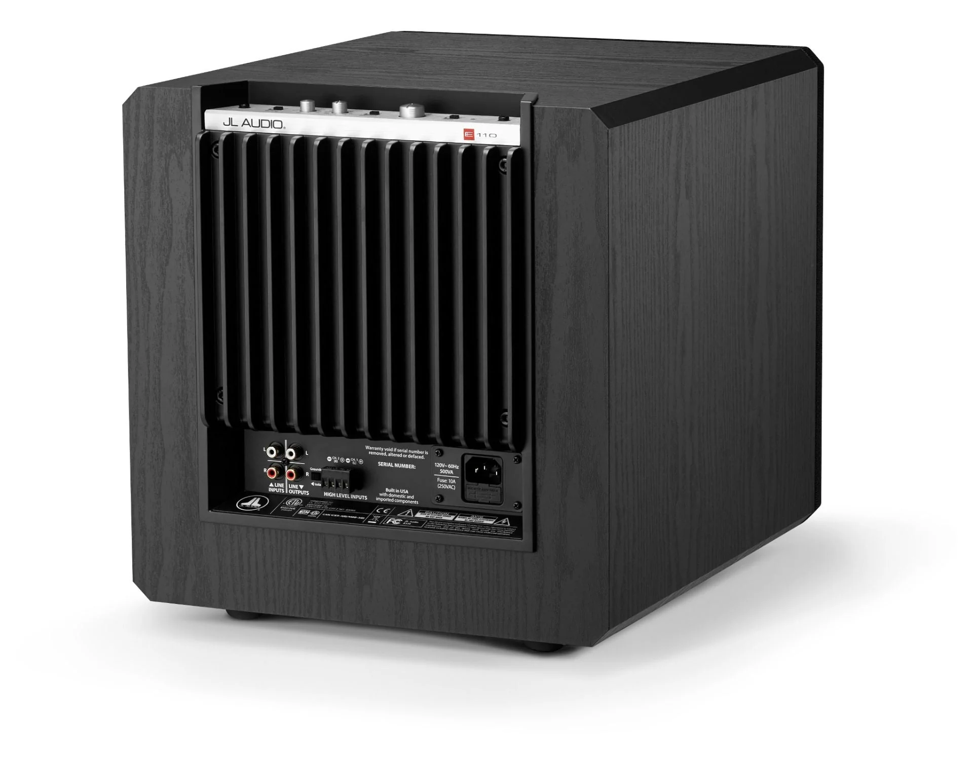 JL Audio E-Sub e110 10 Inch Powered Subwoofer - Image 7