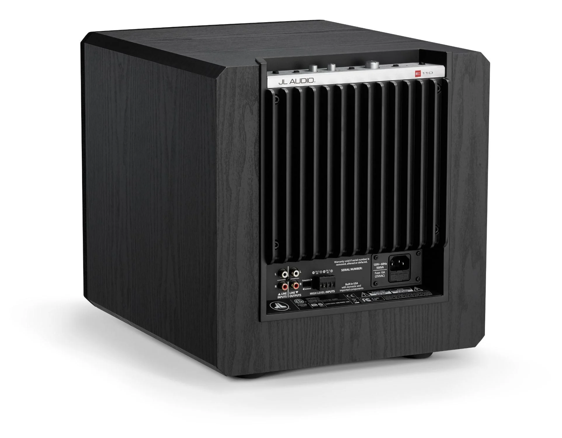 JL Audio E-Sub e110 10 Inch Powered Subwoofer - Image 8