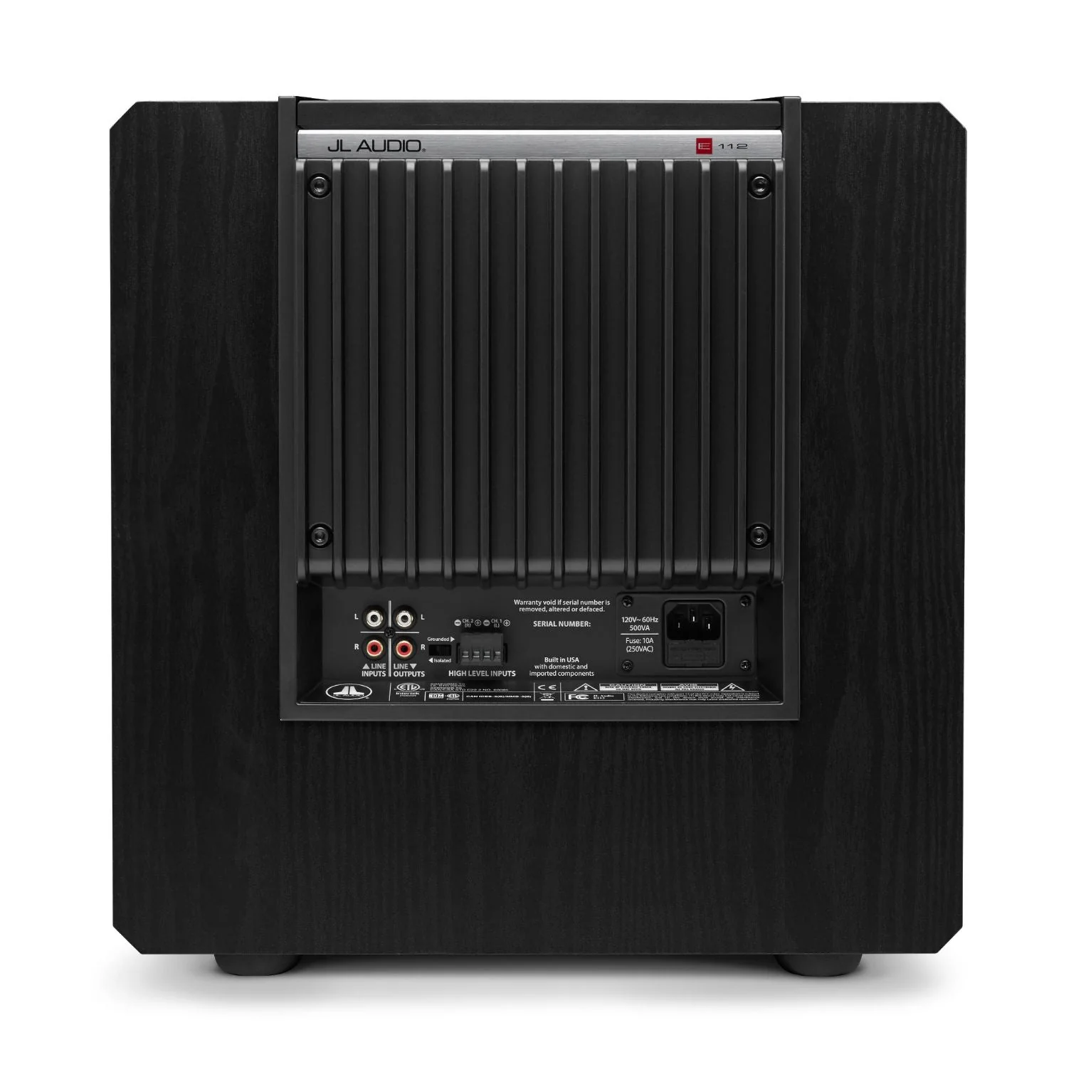 JL Audio E-Sub e112 12 Inch Powered Subwoofer - Image 9
