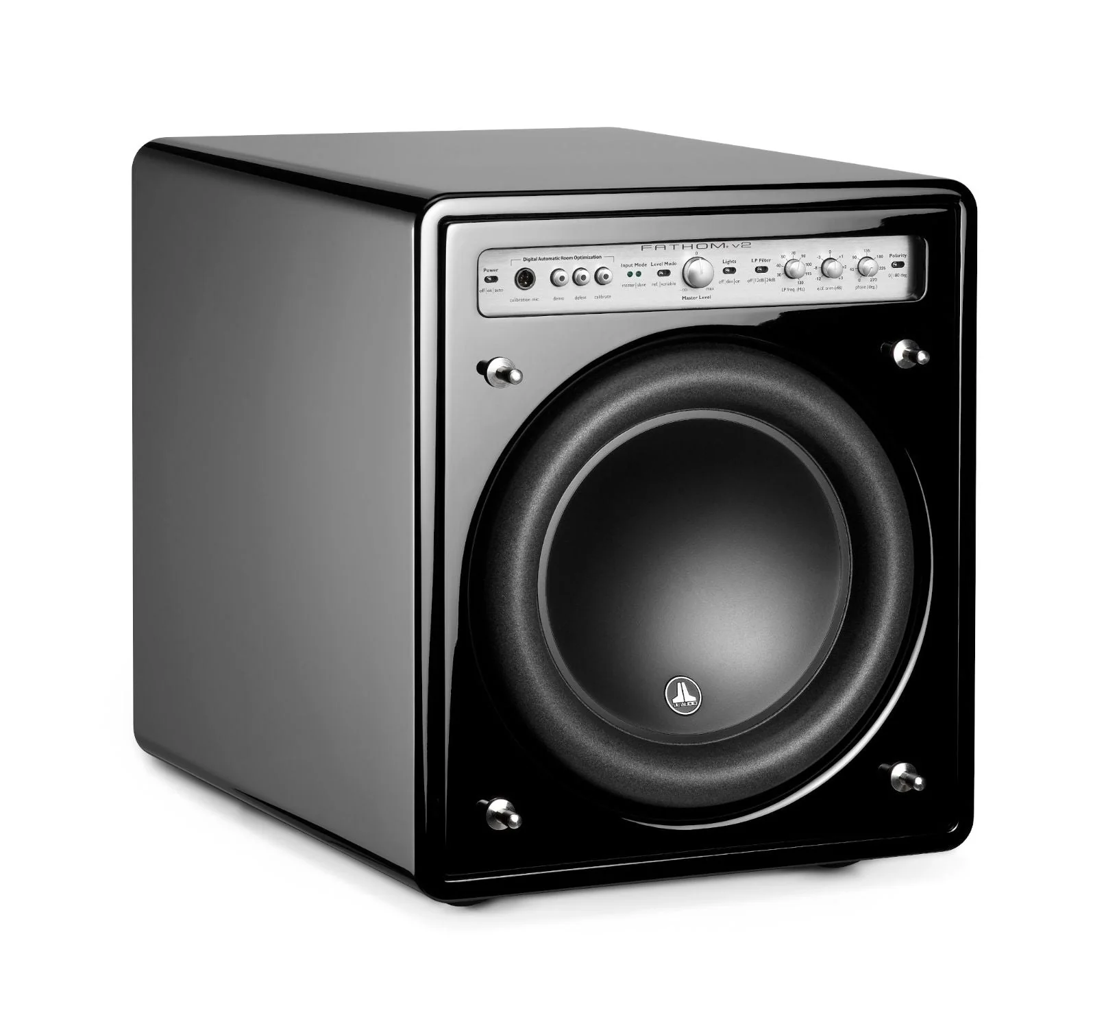 JL Audio Fathom f110v2 10 Inch Powered Subwoofer (Black Gloss)
