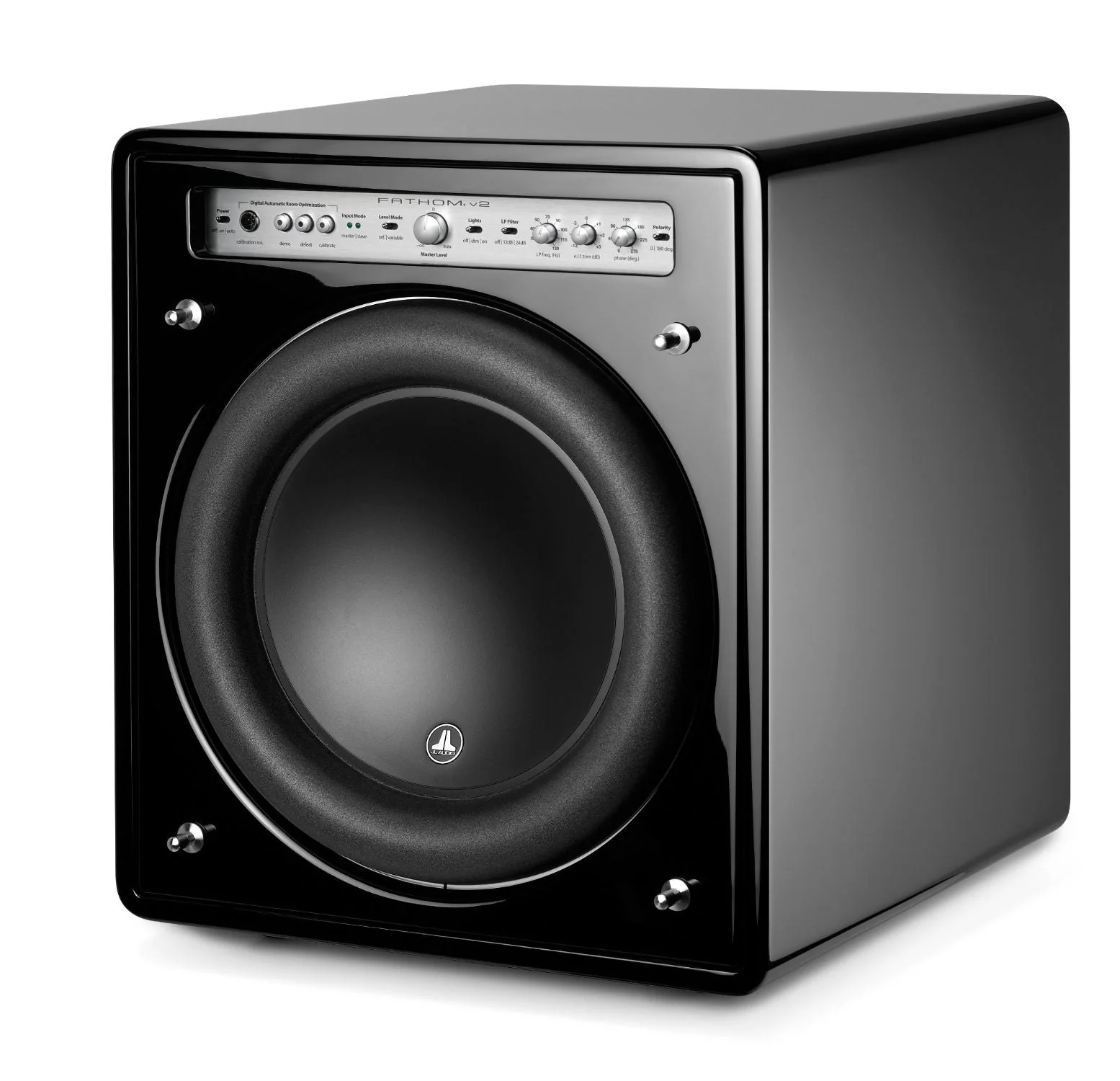 JL Audio Fathom f112v2 12 Inch Powered Subwoofer (Black Gloss) - Image 2