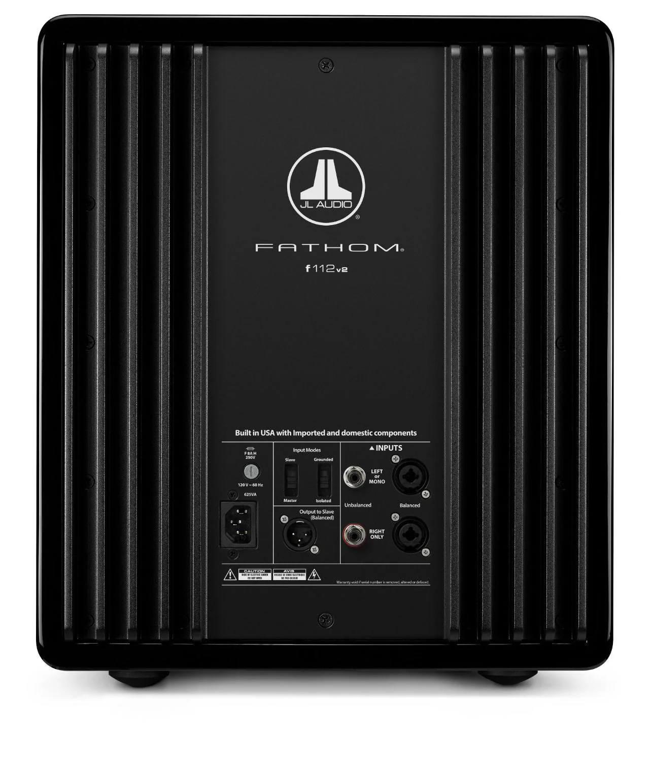 JL Audio Fathom f112v2 12 Inch Powered Subwoofer (Black Gloss) - Image 7