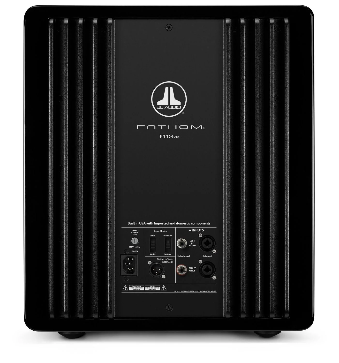 JL Audio Fathom f113v2 13.5 Inch Powered Subwoofer (Black Gloss) - Image 7