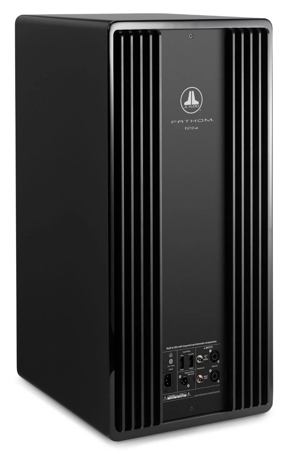 JL Audio Fathom f212v2 Dual 12 Inch Powered Subwoofer (Black Gloss) - Image 6