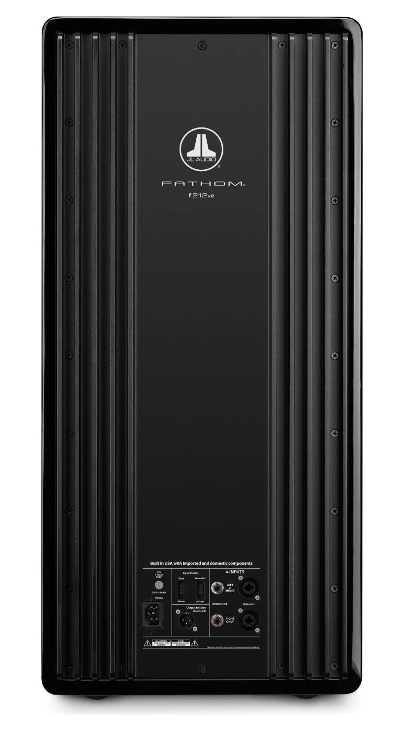 JL Audio Fathom f212v2 Dual 12 Inch Powered Subwoofer (Black Gloss) - Image 7