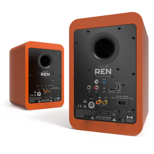 Kanto REN 200W Powered Bookshelf Speakers (Pair) - Image 13