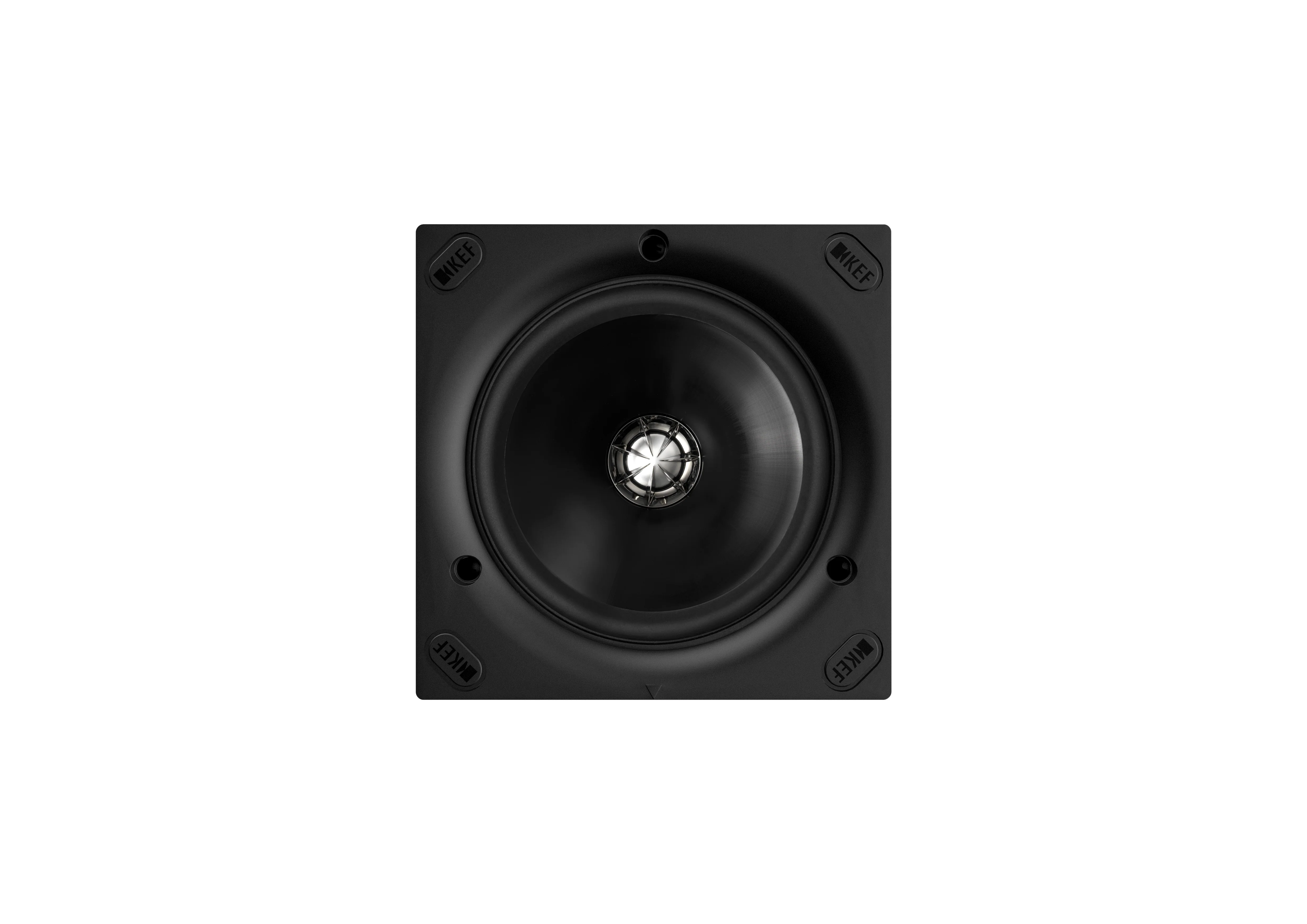 KEF 5.25 Inch Square Uni-Q Flush Mounted speaker with Magentic Grille (Each) - Image 3