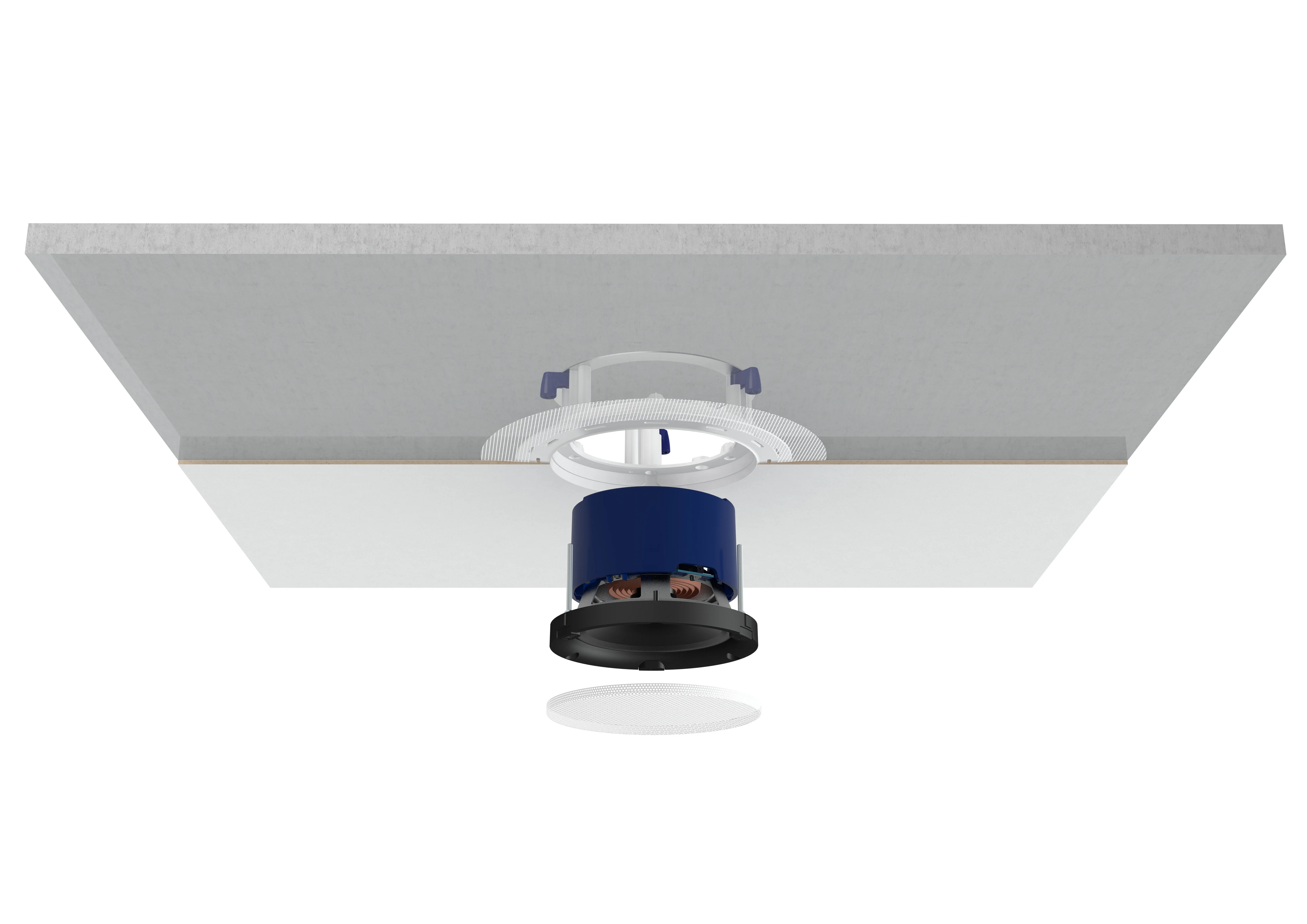 KEF Ci130QR Uni-Q Round In-Ceiling Speaker (Each) - Image 3