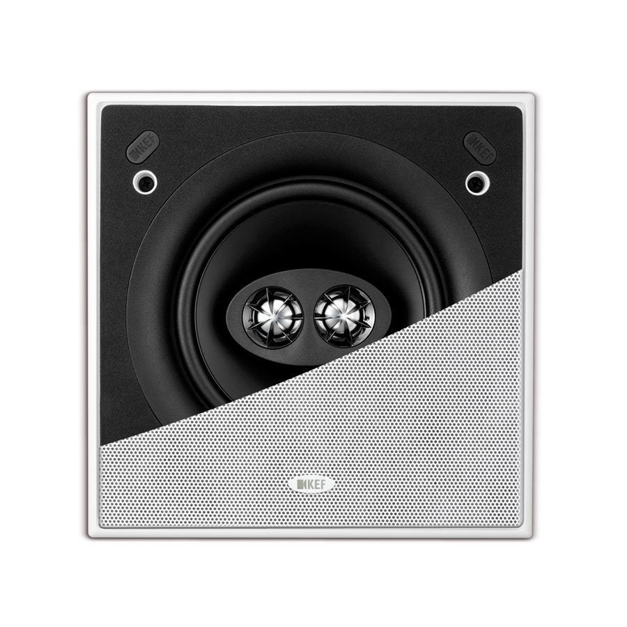 KEF Ci160CSds C Series Dipole Square In-Wall Speaker (Each)