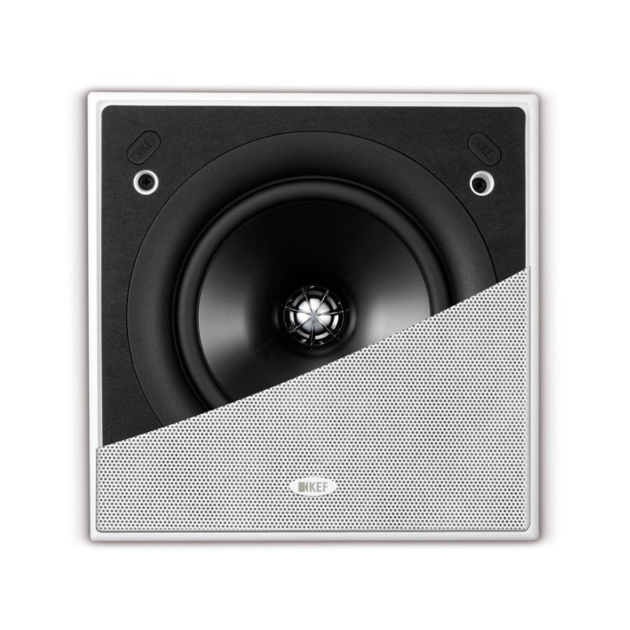 KEF Ci160QS Uni-Q Square In-Wall Speaker (Each)
