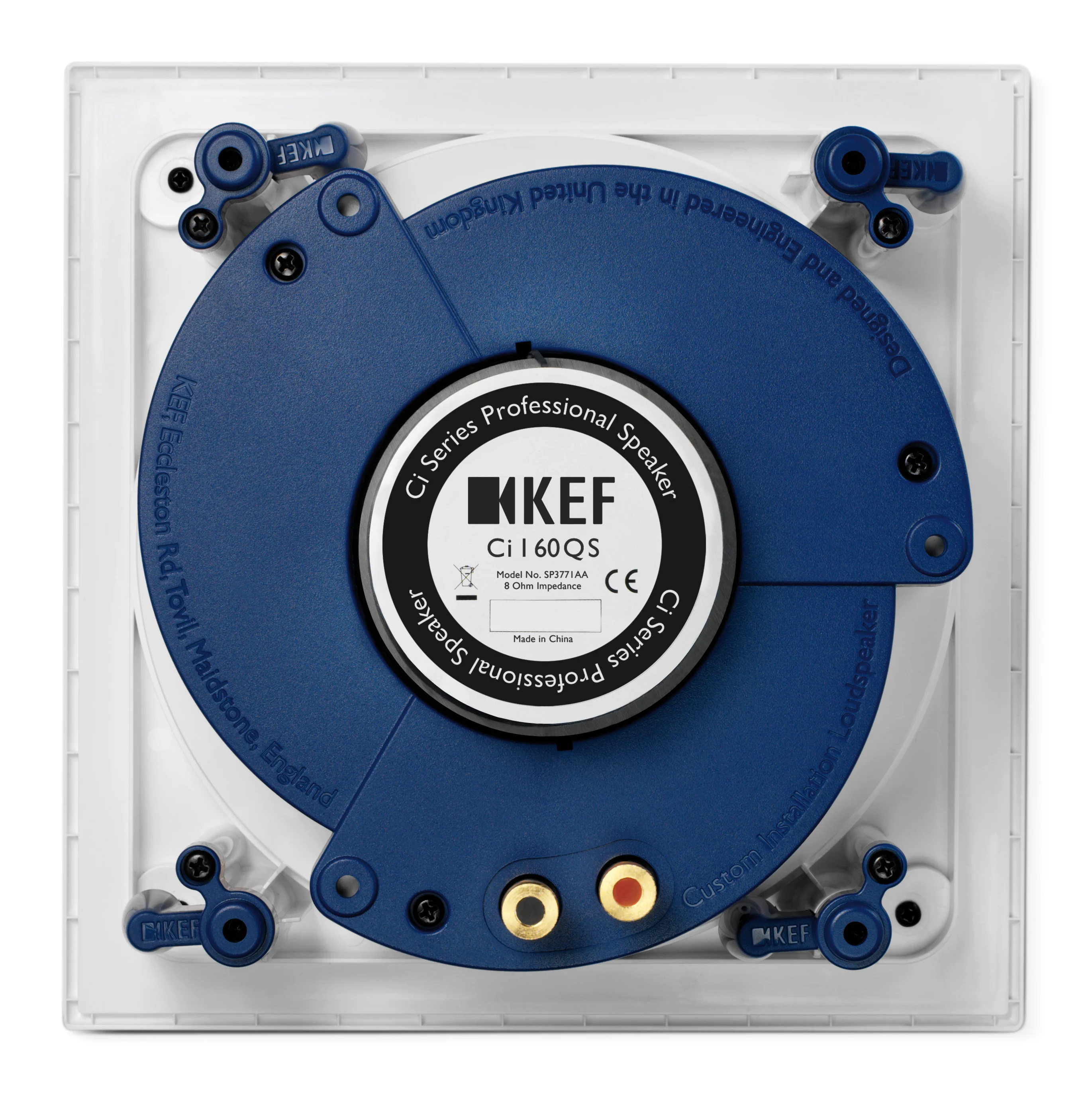 KEF Ci160QS Uni-Q Square In-Wall Speaker (Each) - Image 4