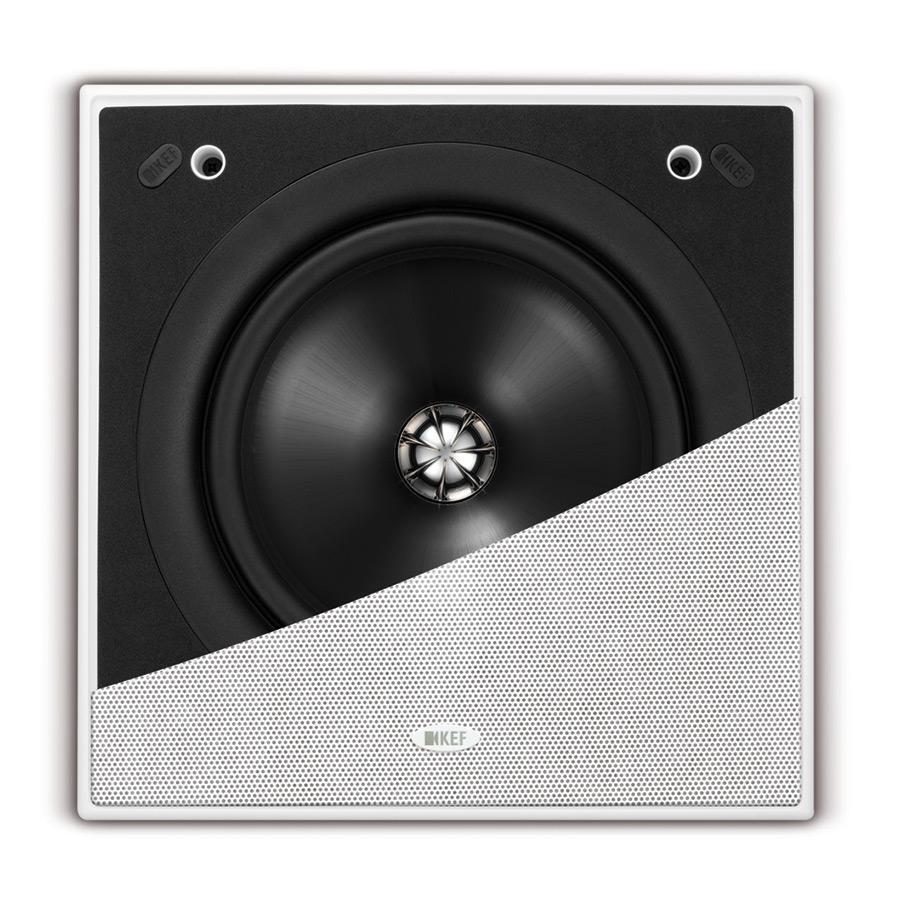 KEF Ci200QS Uni-Q Square In-Wall Speaker (Each)