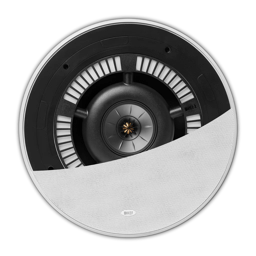 KEF Ci250RRM-THX Three-Way 10 Inch Meta In-Ceiling LCR Speaker (Each)