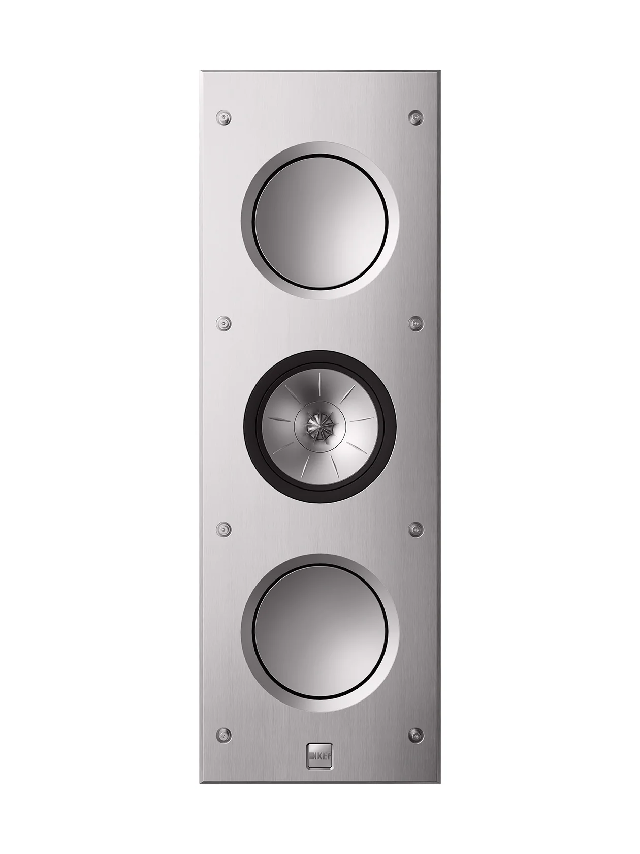 KEF Ci3160RLM-THX Meta Extreme In-Wall THX Ultra2 Speaker - Silver (Each)
